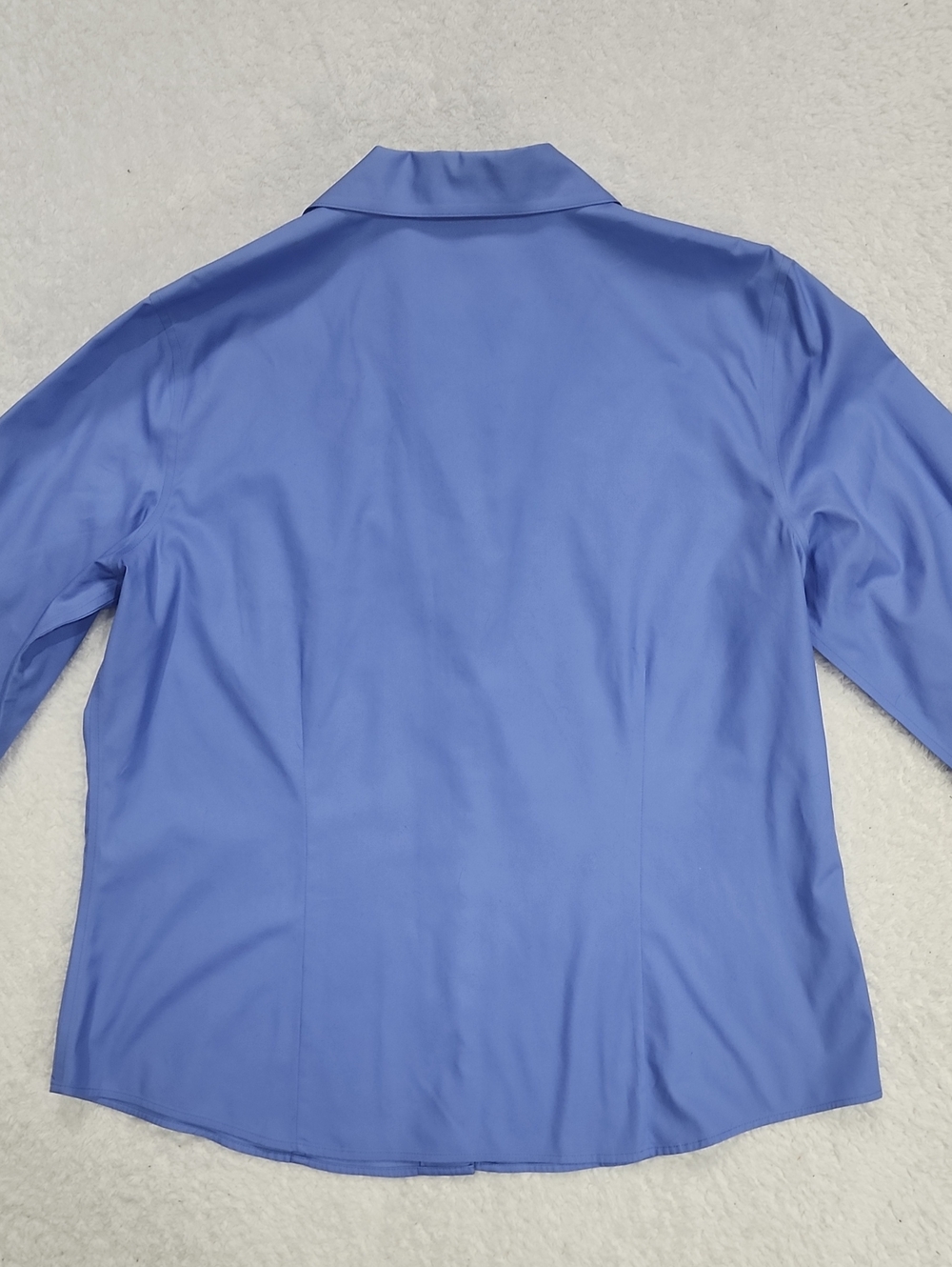 Chico's Non Iron Effortless Cotton Cordova 3/4 Sleeve Shirt New With Tags - Picture 6 of 9